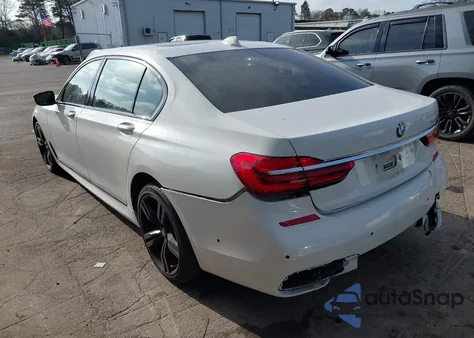 2016 BMW 740I from USA, damaged, VIN WBA7E2C53GG547989